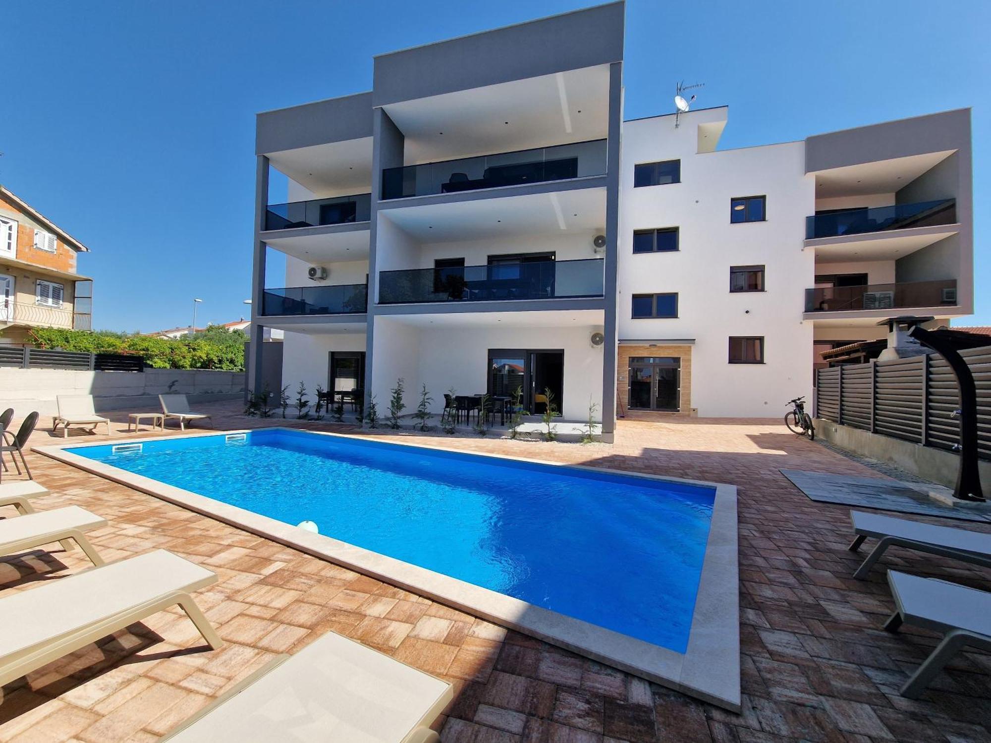 Apartments Okit Vodice Eksteriør billede